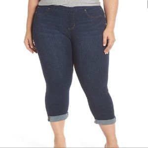 Liverpool Jeans Company Dark Indigo Cropped Skinny Jeans